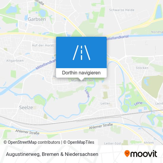 Augustinerweg Karte