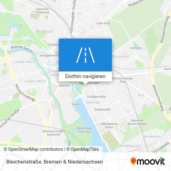 Bleichenstraße Karte