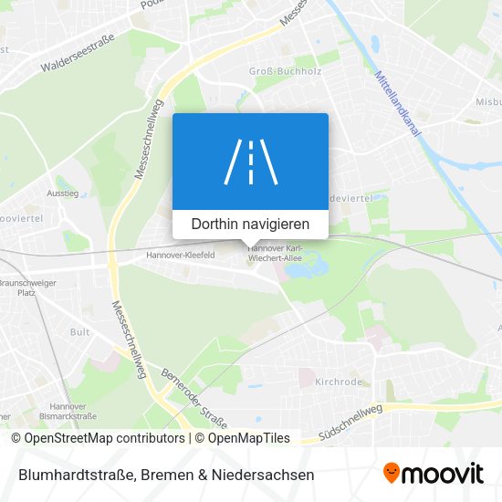 Blumhardtstraße Karte