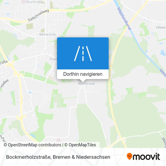 Bockmerholzstraße Karte
