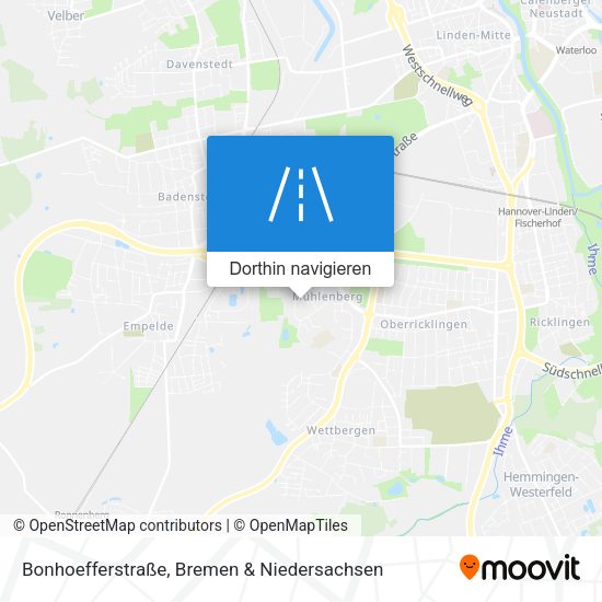 Bonhoefferstraße Karte