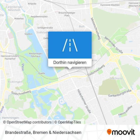 Brandestraße Karte