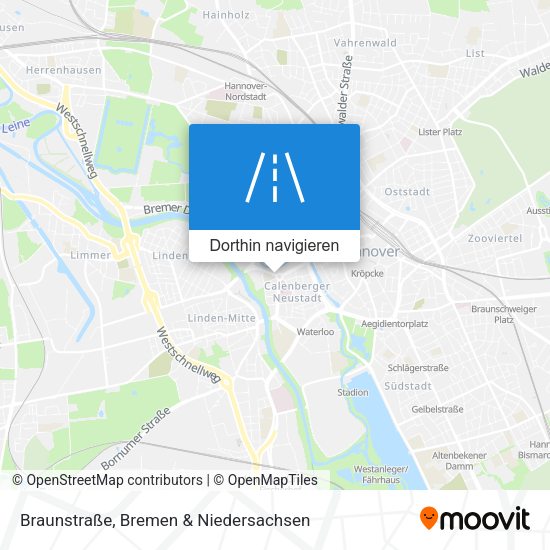 Braunstraße Karte