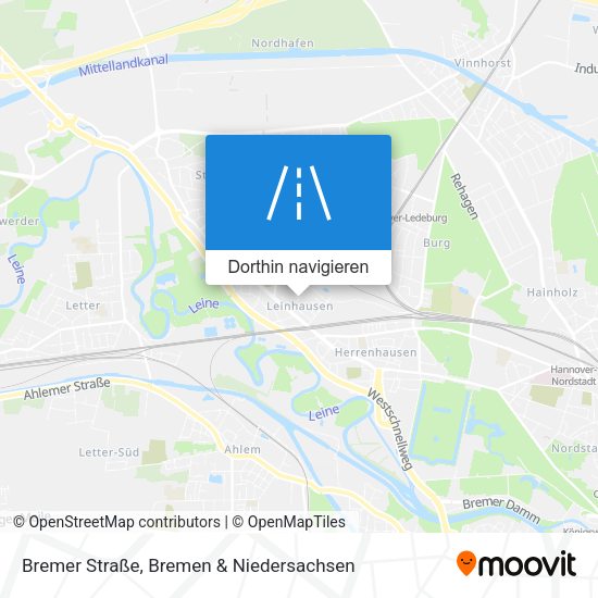 Bremer Straße Karte