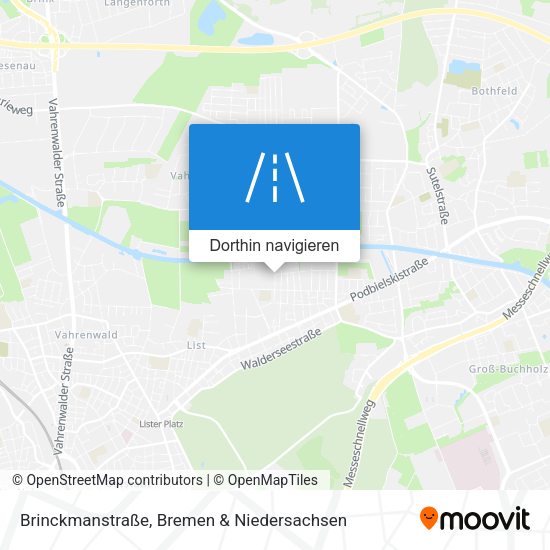 Brinckmanstraße Karte