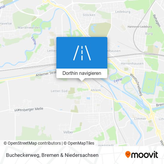 Bucheckerweg Karte