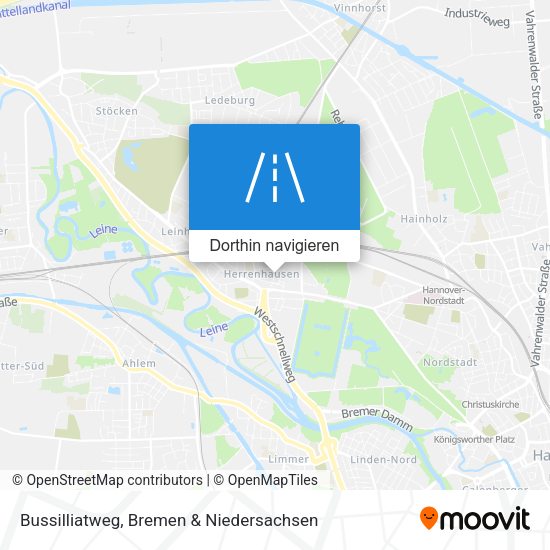 Bussilliatweg Karte