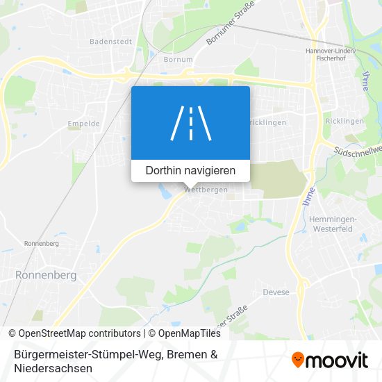 Bürgermeister-Stümpel-Weg Karte