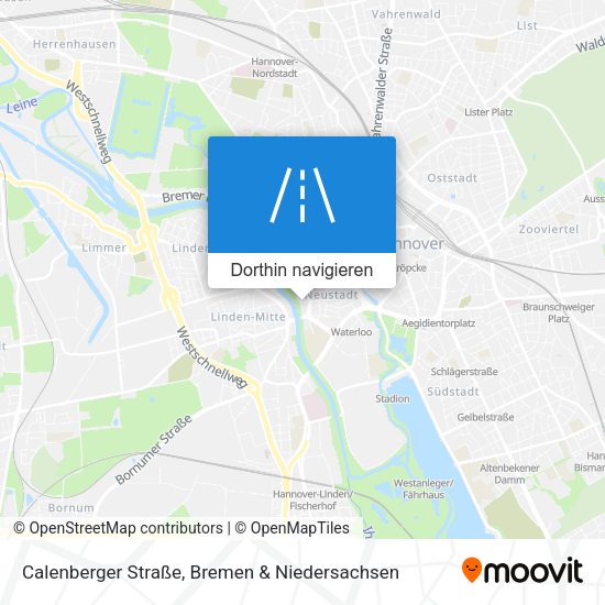 Calenberger Straße Karte