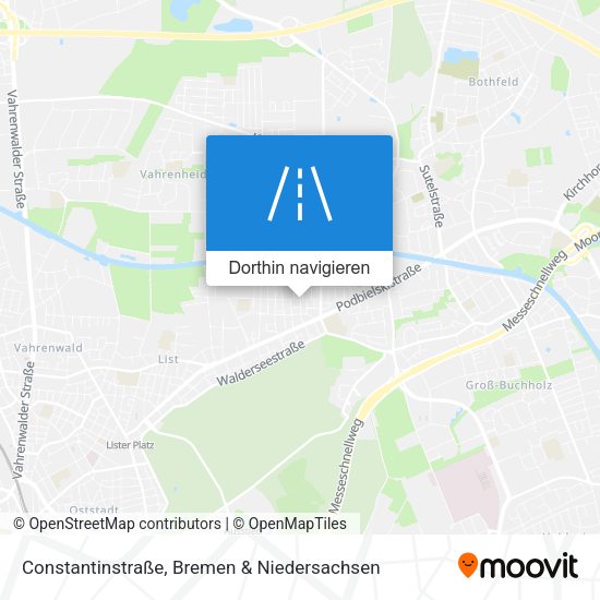 Constantinstraße Karte