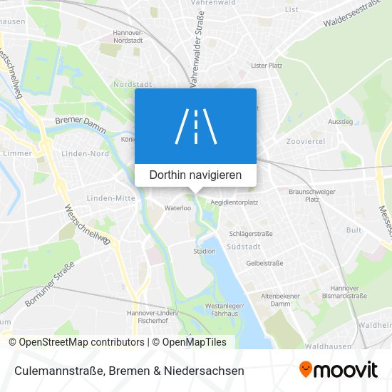 Culemannstraße Karte