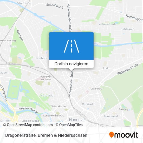 Dragonerstraße Karte