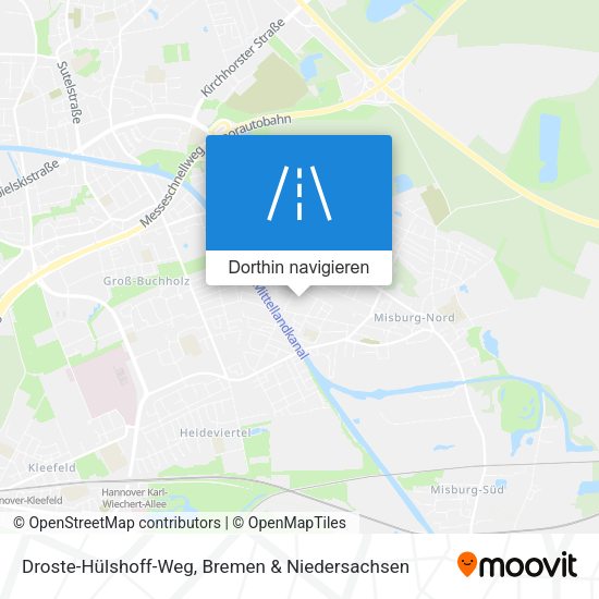 Droste-Hülshoff-Weg Karte