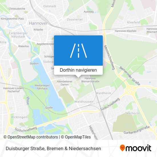 Duisburger Straße Karte