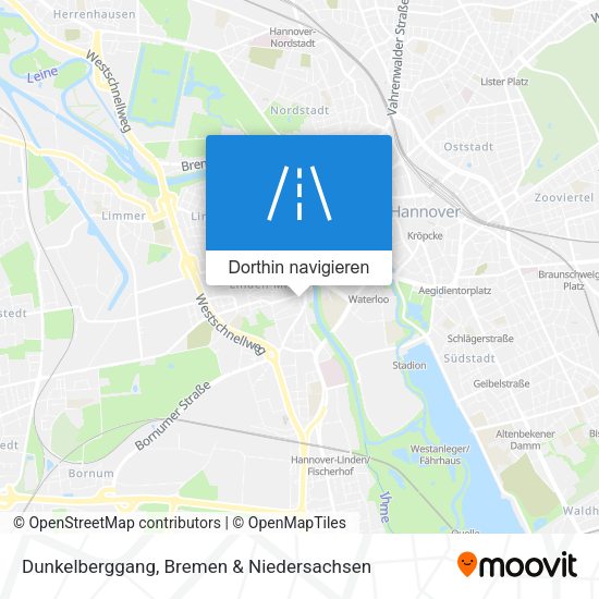 Dunkelberggang Karte