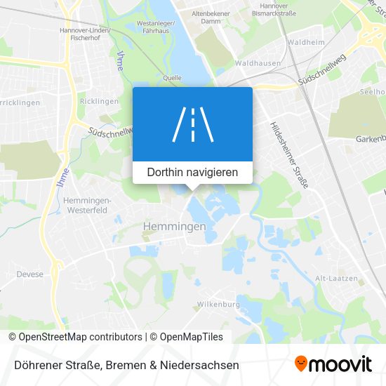 Döhrener Straße Karte