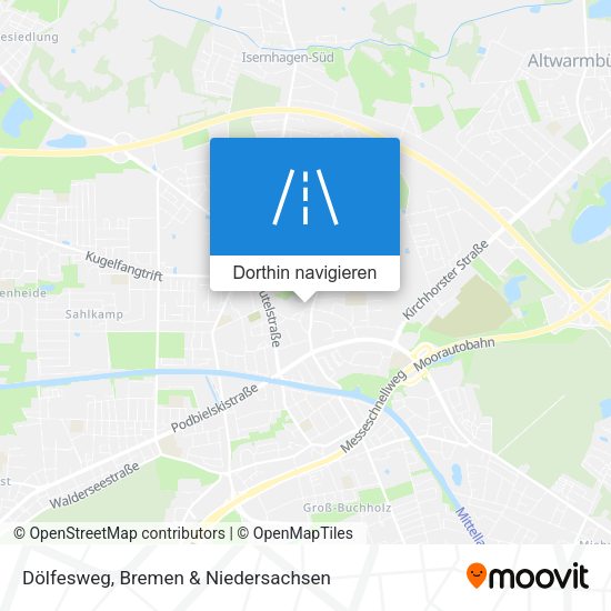 Dölfesweg Karte