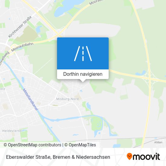 Eberswalder Straße Karte