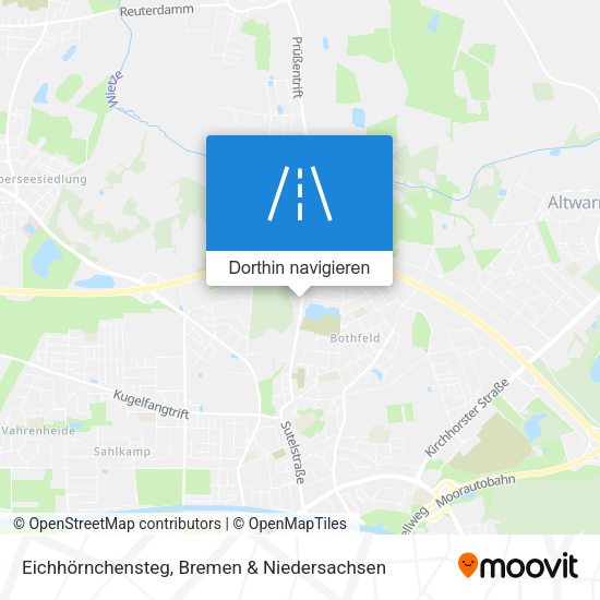 Eichhörnchensteg Karte