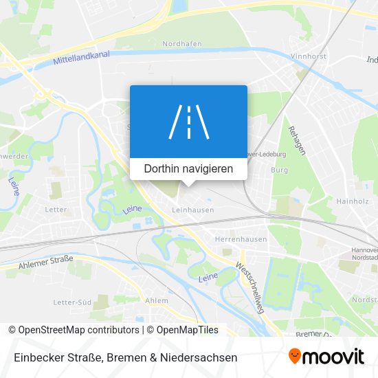 Einbecker Straße Karte