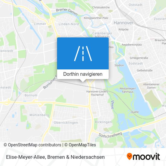 Elise-Meyer-Allee Karte