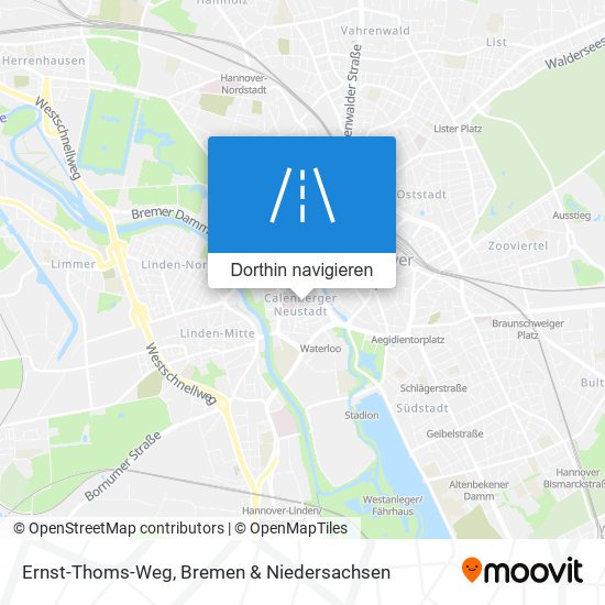 Ernst-Thoms-Weg Karte