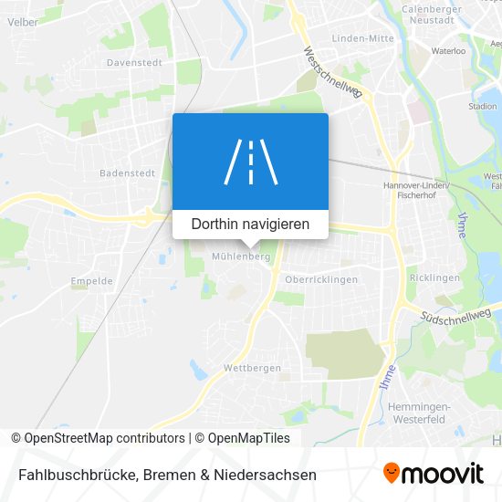 Fahlbuschbrücke Karte