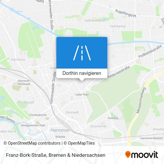Franz-Bork-Straße Karte