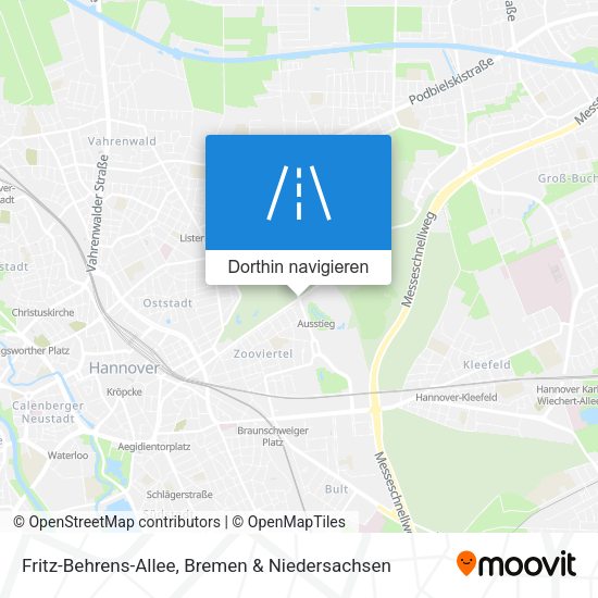 Fritz-Behrens-Allee Karte