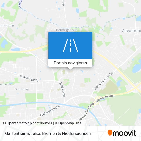 Gartenheimstraße Karte