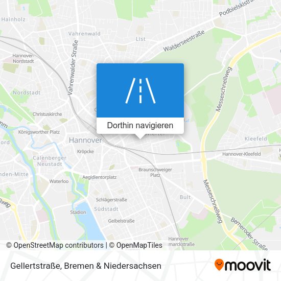 Gellertstraße Karte