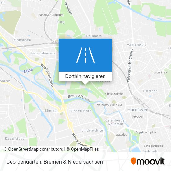 Georgengarten Karte
