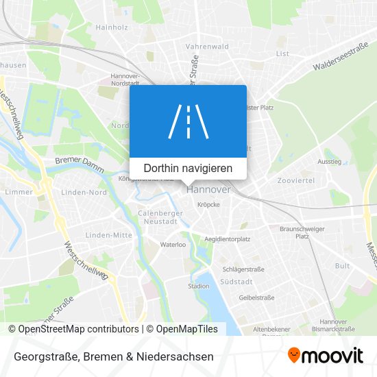 Georgstraße Karte
