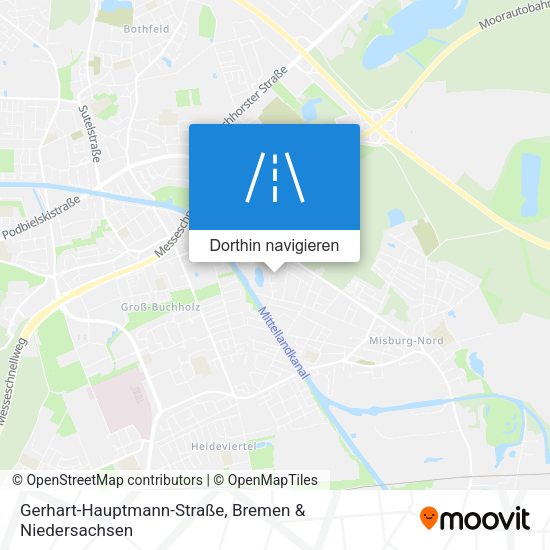 Gerhart-Hauptmann-Straße Karte