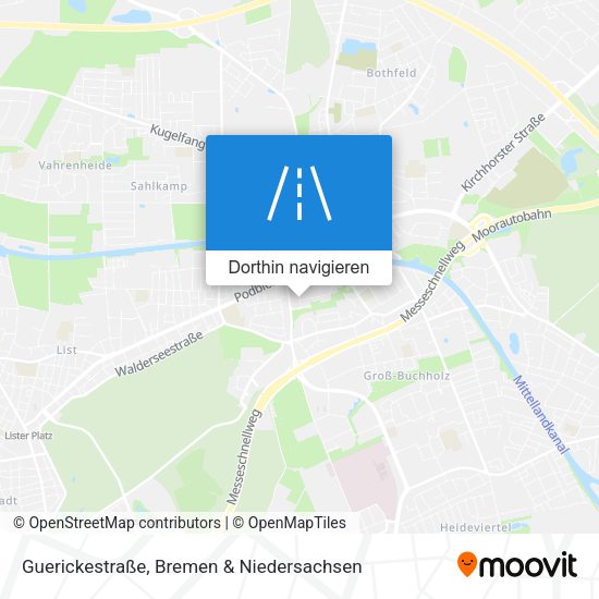 Guerickestraße Karte