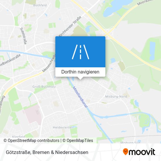 Götzstraße Karte