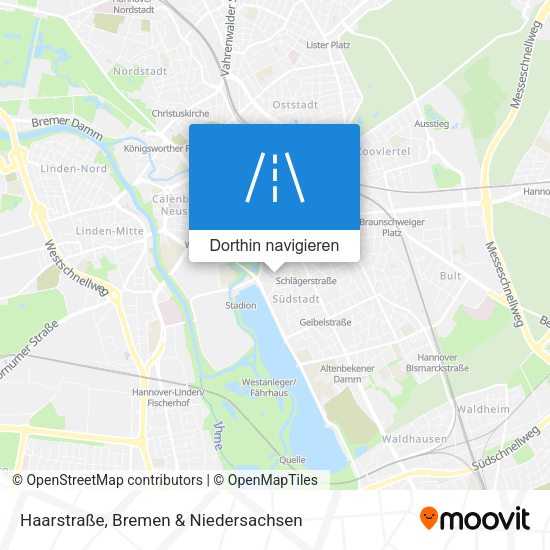 Haarstraße Karte
