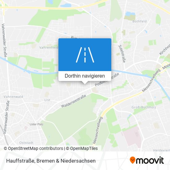 Hauffstraße Karte