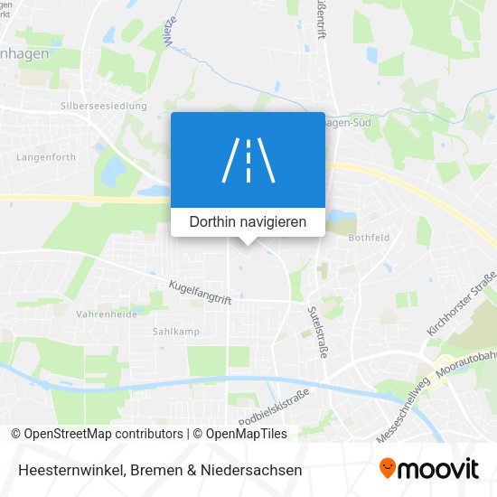 Heesternwinkel Karte