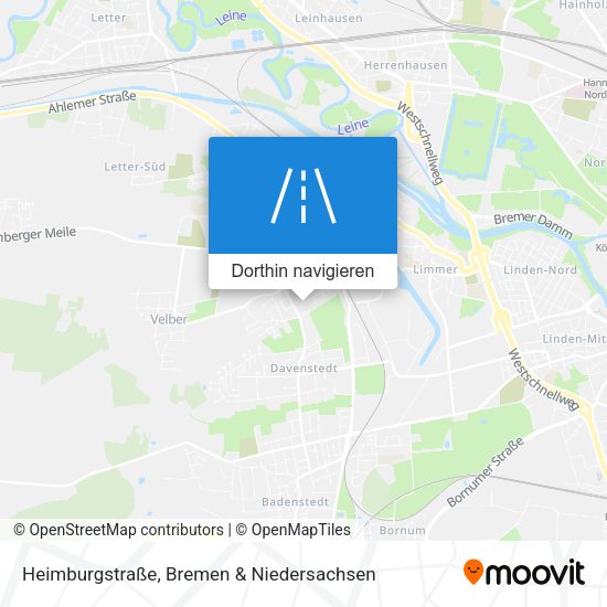 Heimburgstraße Karte