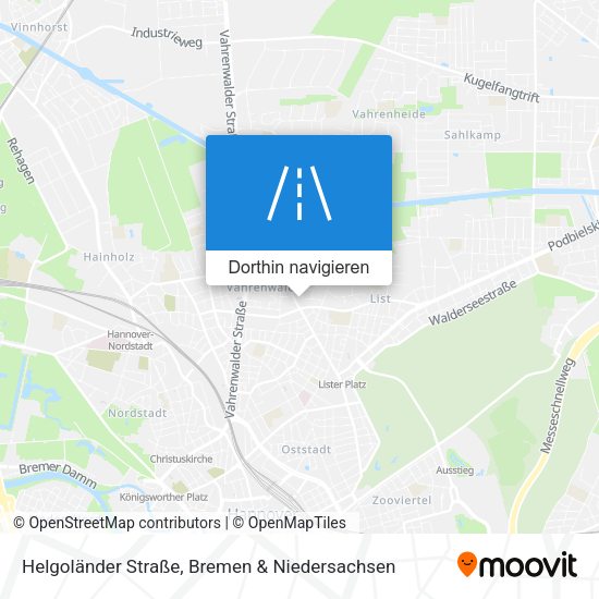 Helgoländer Straße Karte