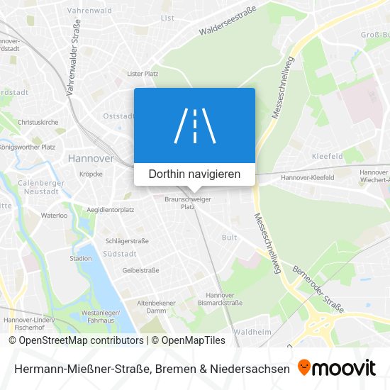 Hermann-Mießner-Straße Karte