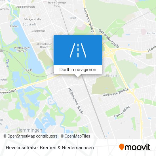 Heveliusstraße Karte