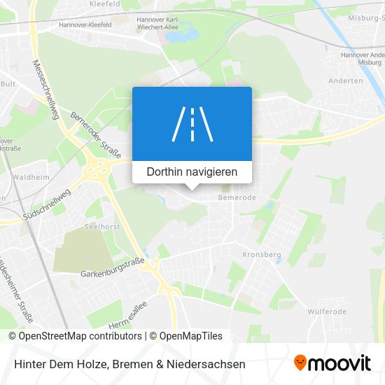 Hinter Dem Holze Karte
