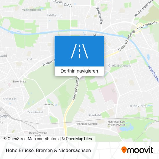 Hohe Brücke Karte