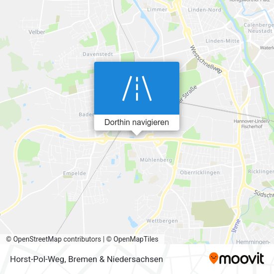 Horst-Pol-Weg Karte