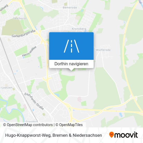 Hugo-Knappworst-Weg Karte