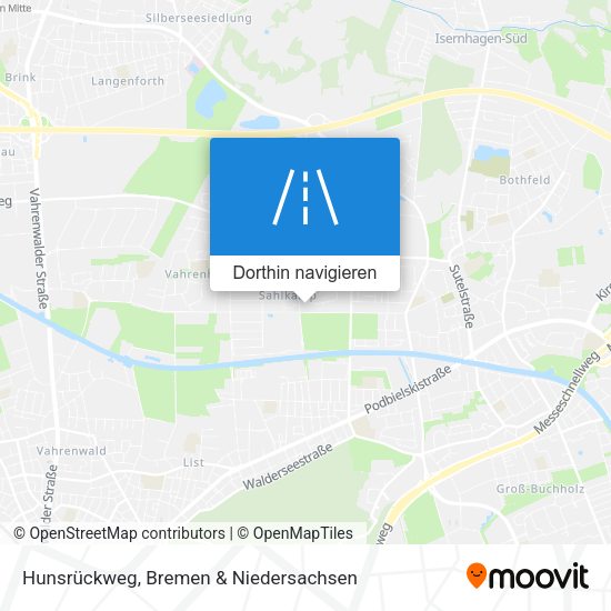 Hunsrückweg Karte