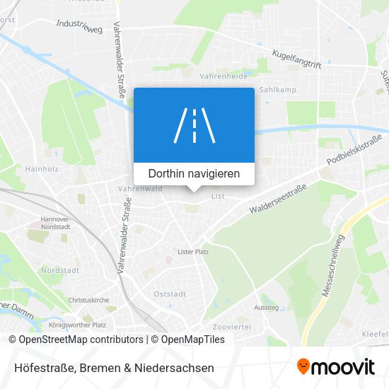 Höfestraße Karte