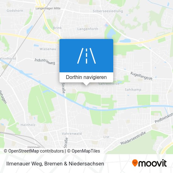 Ilmenauer Weg Karte